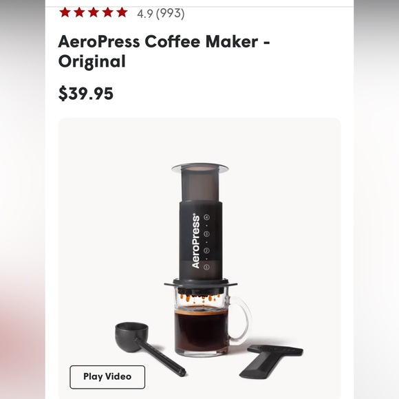AeroPress Coffee Maker With Stand - Picture 13 of 16